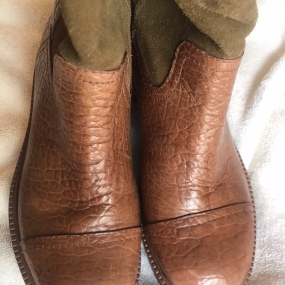 Olive colored Tory Burch boots ladies US size 5 - Picture 4 of 7